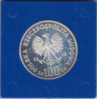 Lengyelország 1978. 100Zl Ag "Jávorszarvas" T:PP Eredeti tokban
Poland 1978. 100 Zlotych A...