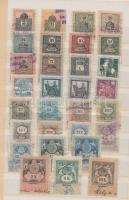 30 db magyar okmánybélyeg