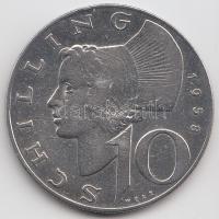 Ausztria 1958. 10Sch Ag tanúsítvánnyal T:2- Austria 1958. 10 Schilling Ag with certificate C:VF Krause KM#2882