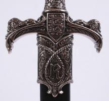 Oroszlányszívű Richárd tőrének igényes, gyűjtői másolata bőrtokkal / Collectors copy of Lioanheart&#...