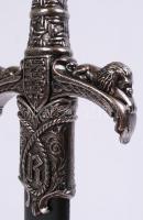 Oroszlányszívű Richárd tőrének igényes, gyűjtői másolata bőrtokkal / Collectors copy of Lioanheart&#...