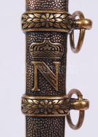 Napoleon dísztőr igényes, gyűjtői másolata (Denix) eredeti dobozában / Collectors copy of Napoleon d...