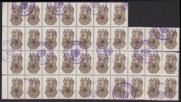 Törvénykezési illeték 1000P 37-es tömb