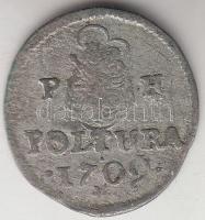 1709PH Poltura Ag "I. József" (0.97g) T:2- Huszár 1579., Unger II.: 1160.