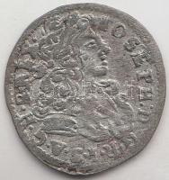 1709PH Poltura Ag "I. József" (0.97g) T:2-
Huszár 1579., Unger II.: 1160