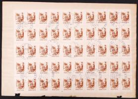 Okmánydarab 100 x 20P okirati illetékbélyeggel