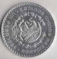 Mexikó 1964. 1P Ag "Függetlenség" tanúsítvánnyal T:2
Mexico 1964. 1 Peso Ag "Independ...