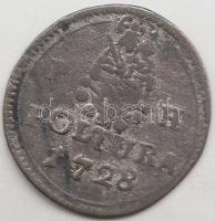 1728PH Poltura Ag "III. Károly" (1.02g) T:2- Huszár 1631., Unger II.: 1202.