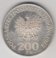 Lengyelország 1975. 200Zl Ag "A fasizmus felett aratott győzelem 30. évfordulója" PRÓBA T:PP Poland 1975. 200 Zlotych Ag "30th Anniversary Of The Victory Over Fascism" PRÓBA C:PP