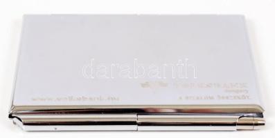 Nem használt reklámos jegyzetfüzet és névjegykártya tartó eredeti dobozban, tollal