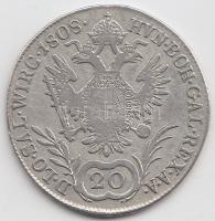 Ausztria 1808A 20Kr Ag "I. Ferdinánd" T:2- Austria 1808A 20 Kreuzer Ag "Ferdinand I" C:VF