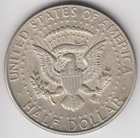 Amerikai Egyesült Államok 1968D 1/2$ Ag "Kennedy" T:2 USA 1968D 1/2 Dollar Ag "Kennedy" C:XF