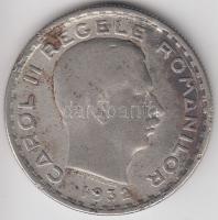 Románia 1932. 100L Ag "II. Károly" T:2-
Romania 1932. 100 Lei Ag "Carol II" C:VF