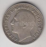 Jugoszlávia 1931. 10D Ag "I. Sándor" T:2- Yugoslavia 1931. 10 Dinara Ag "Alexander I" C:VF
