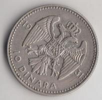 Jugoszlávia 1931. 10D Ag "I. Sándor" T:2-
Yugoslavia 1931. 10 Dinara Ag "Alexander I&...