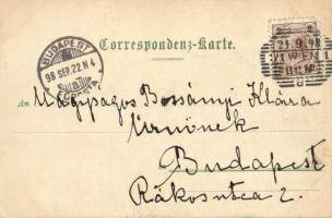 1898 Vienna, Wien; Waarenhaus A. Herzmansky, Mariahilferstrasse 26. & Stiftgasse 1&3. / shop...