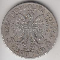 Lengyelország 1934. 5Zl Ag T:3
Poland 1934. 5 Zlotych Ag C:F