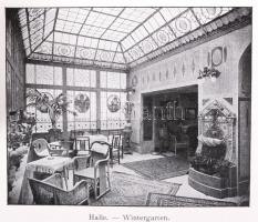 cca 1910 Nürnbergi Grand Hotel idegenvezető prospektusa hotelvendégek számára, fekete-fehér fotókkal...