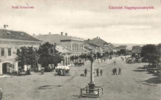 Nagytapolcsány, Deák tér / square