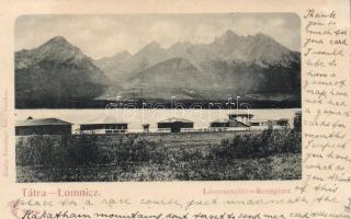 Tátralomnic, lóversenytér / horse racing field