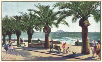 Alassio artist signed So.Stpl