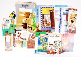 Nagy sörös nyomtatvány tétel: prospektusok, címkék, nyomtatványok / Beer commercial collection