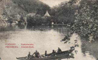 Pozsony, Vaskutacska, Eisenbrünnel, tó / lake