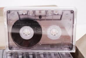 10 db üres, JVC 60 perces magnókazetta