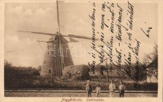 Nagykikinda, szélmalom / windmill