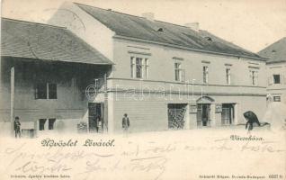 Léva, Városháza; Schulcz Ignác kiadása / town hall