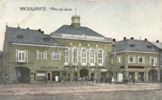 Nagymihály, Michalovce; pharmacy, confectionery (EK)