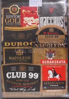 Vegyes nyomtatványok (2004 Lezsák Sándor MDF-es képviselő aláírása karácsonyi üdvözlőlapon; 19 db ré...