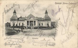 Marosludas, Városháza / town hall (wet damage)