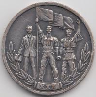 Románia 1974. "Románia fasiszta elnyomás alóli felszabadulásának 30. évfordulója" ezüstözö...