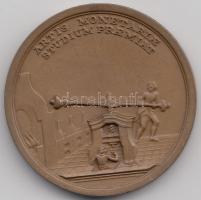 DN. "Mária Terézia / Pénzverő" Br emlékérem újverete. Szign.: M. Donner F. (45mm) T:1