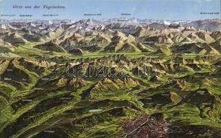 Graz aus der Vogelschau / bird's eye view