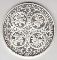 Bognár György (1944-) 1996. "Millecentenárium 896-1996" Ag emlékérem (31.1g/0.999/42,5mm) ...