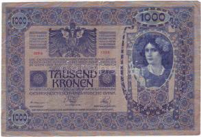 1902. 1000K piros "Magyarország" körbélyegzővel T:II-