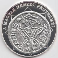 DN "A magyar nemzet pénzérméi - Az első királyábrázolás magyar pénzen 1063-1074." Ag (0,999) emlékérem (10,37g/35mm) T:PP Tanúsítvánnyal!
