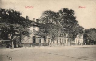 Losonc vasútállomás / railway station (fa)