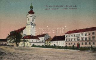 Királyhida, Bruckneudorf, Bruck an der Leitha; József császár tér / Franz Joseph square
