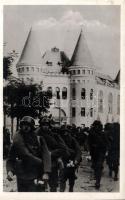 Máramarossziget bevonulás / entry of the Hungarian troops, 'Visszatért' So. Stpl