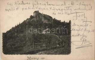 Murány, Murányalja; castle