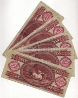 1969. 100Ft (10x) variáns! Az aláírások "László" és "Fekete" mérete nagyobb 6mm ...