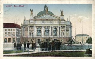 Lviv, Lwów; Miejski theatre (fl)