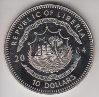 Libéria 2004. 10$ "Szabadság pillanatai-Jean d´Arc 1429." multicolor T:PP
Liberia 2004. 10...