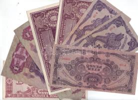 Kis pengő-inflapengő tétel 1930-1946. 21 db T:I,II