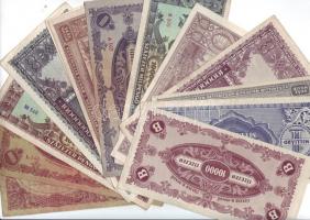 Kis pengő-inflapengő tétel 1930-1946. 21 db T:I,II