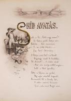 Arany János balladái - Zichy Mihály rajzaival.  Bp, é.n. (1880k.) Ráth Mór (Hornyánszky ny.) I.-II. ...