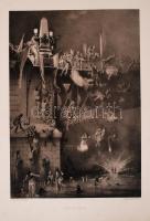 Arany János balladái - Zichy Mihály rajzaival.  Bp, é.n. (1880k.) Ráth Mór (Hornyánszky ny.) I.-II. ...